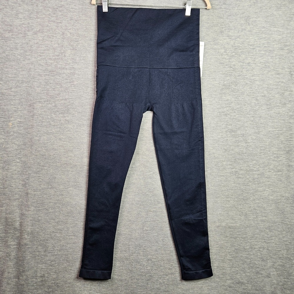Belly Bandit Mother Tucker Leggings Women's L/G Navy High Rise Compression